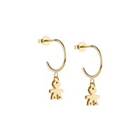 Single earring Le Bebé Woman I Classici in Yellow Gold LBB550 - LBB550